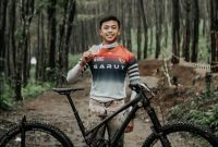 Atlet balap sepeda asal Garut Rama Teguh Ady Pratama