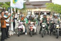 Kegiatan Bulan Berbagi On The Street (BUBOS) Ke-7 yang bertempat di Pendopo Kota Banjar. Kamis (13/04/2023).