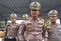 Kepala Satuan Lalu Lintas Polres Garut AKP Undang Syarif Hidayat. (ANTARA/Feri Purnama)